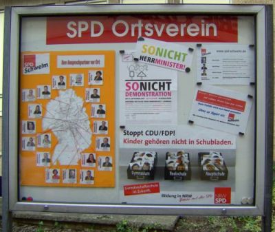 Schaukasten